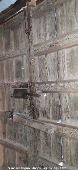 Casa Museo de Manuel Jódar. Puerta, parte interior